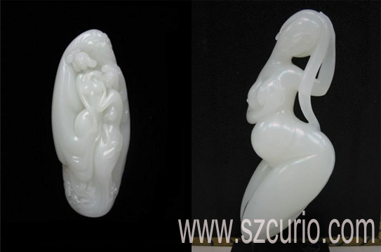 绝代双骄(左)、裸体闲女(右)